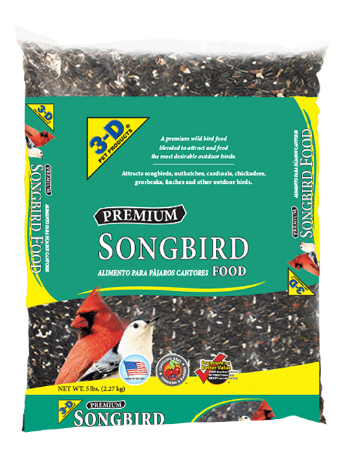 3-D Pet Products Premium Cockatiel Bird Food Seeds, with Probiotics, 4.5  lb. Stay Fresh Jar