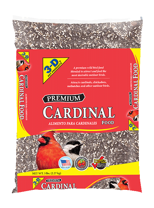 3-D Pet Products Premium Songbird Blend Dry Wild Bird Food, 14 lb.; Does  Not Contain Fillers 